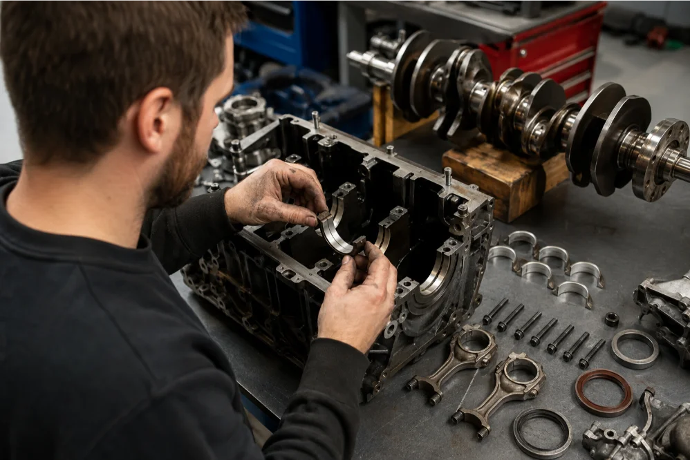 Petrol Engine Bearing Internal Component Replacement Essex