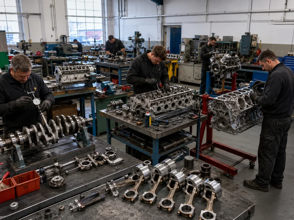 Petrol Engine Rebuild Specialists Workshop Birmingham
