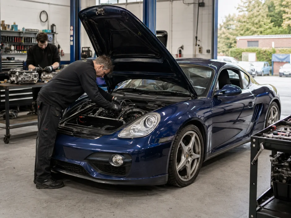 Porsche Cayman Petrol Engine Repair Guildford UK
