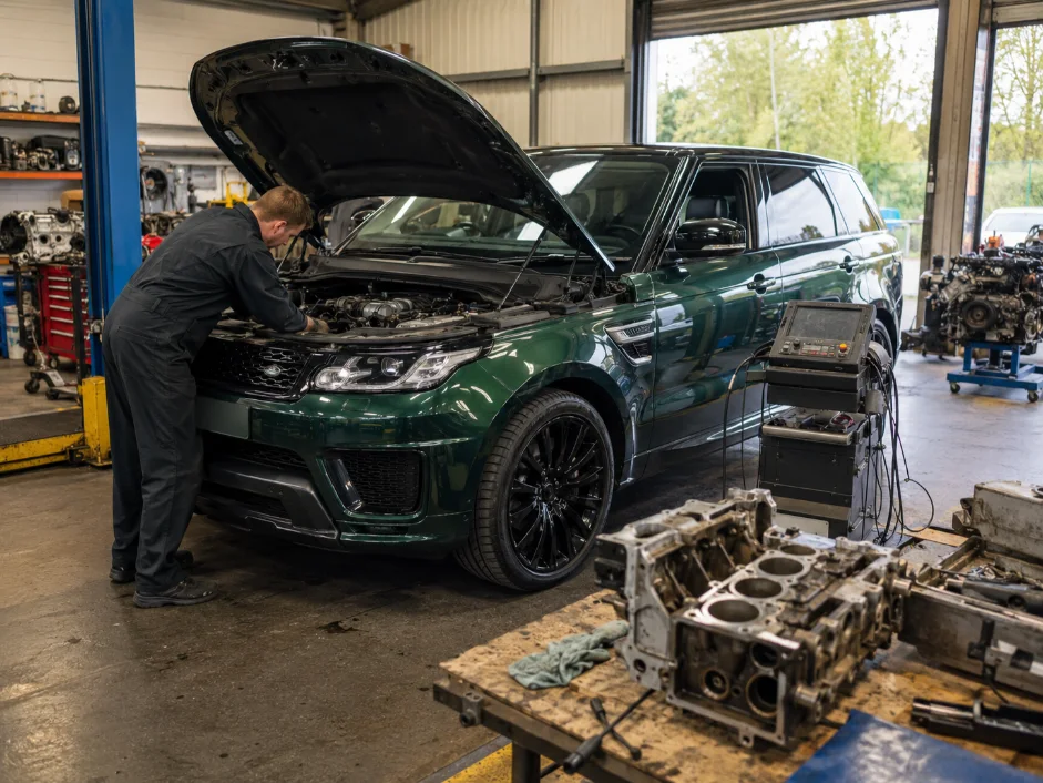 Range Rover Performance Engine Repair UK workshop