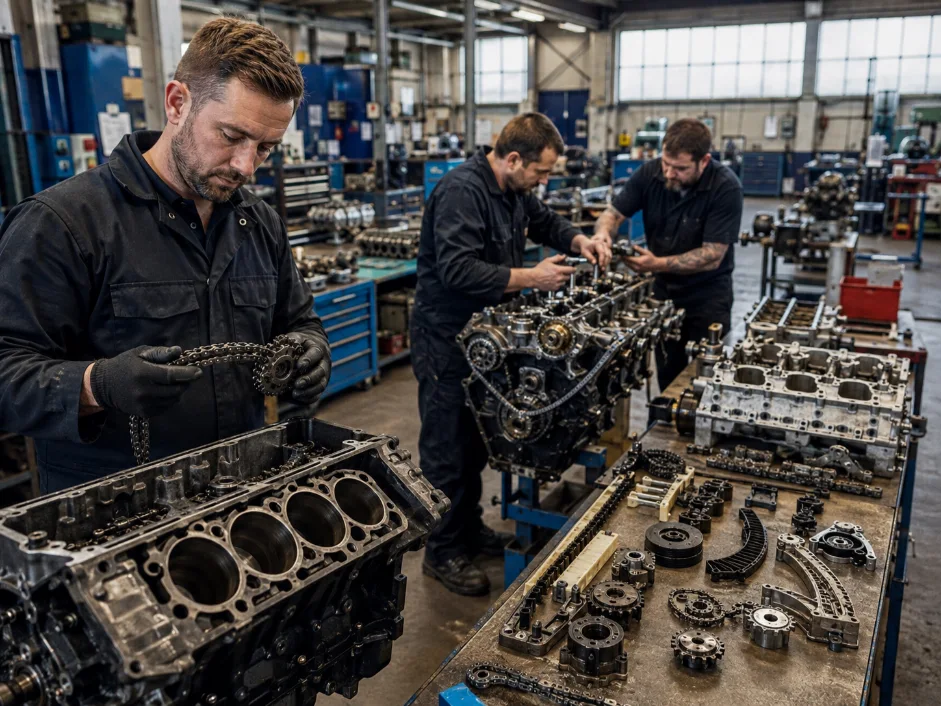 Timing Chain Belt Specialists Engine Workshop UK