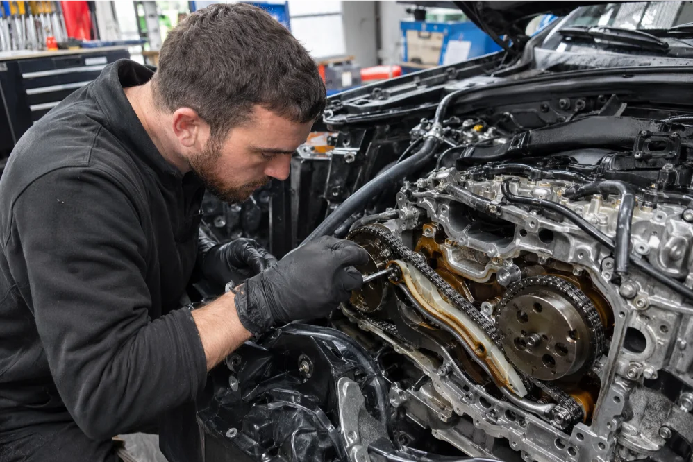 Timing Component Inspection BMW Engine Manchester UK