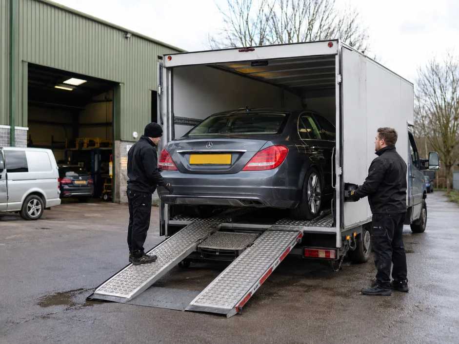 Engine Rebuild Vehicle Collection Transport