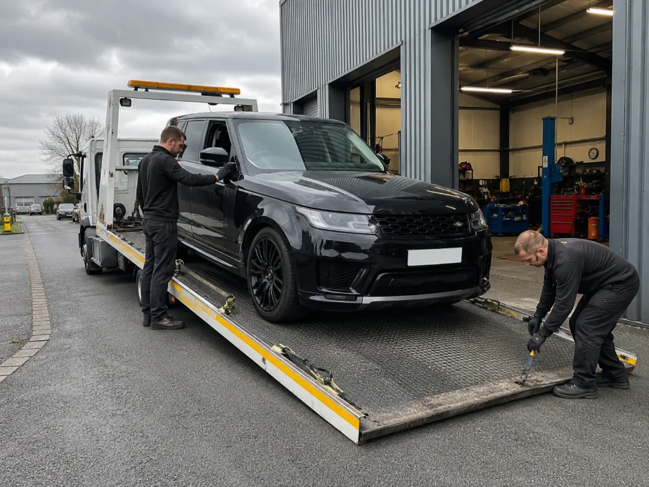 Vehicle Collection from Timing Chair Repair Service in Manchester UK