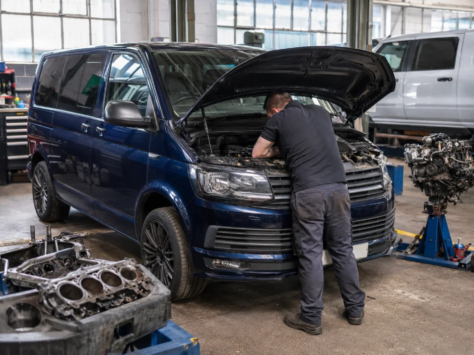 Volkswagen Transporter Commercial Engine Repair Workshop UK