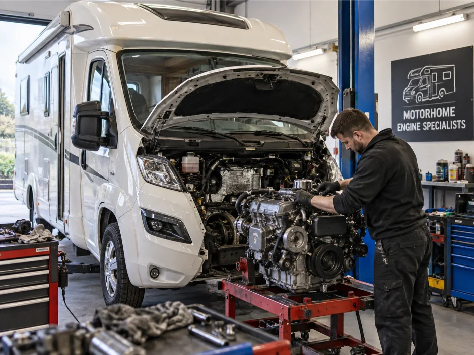 Motorhome Engine Reconditioning in London, UK