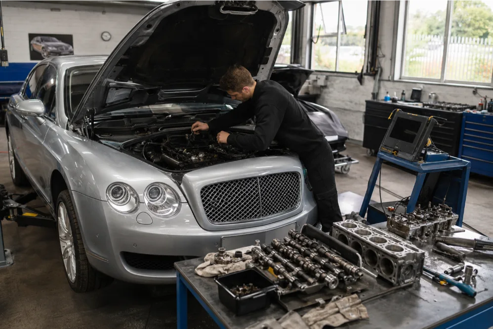 Luxury Car Engine Rebuild Bentley UK