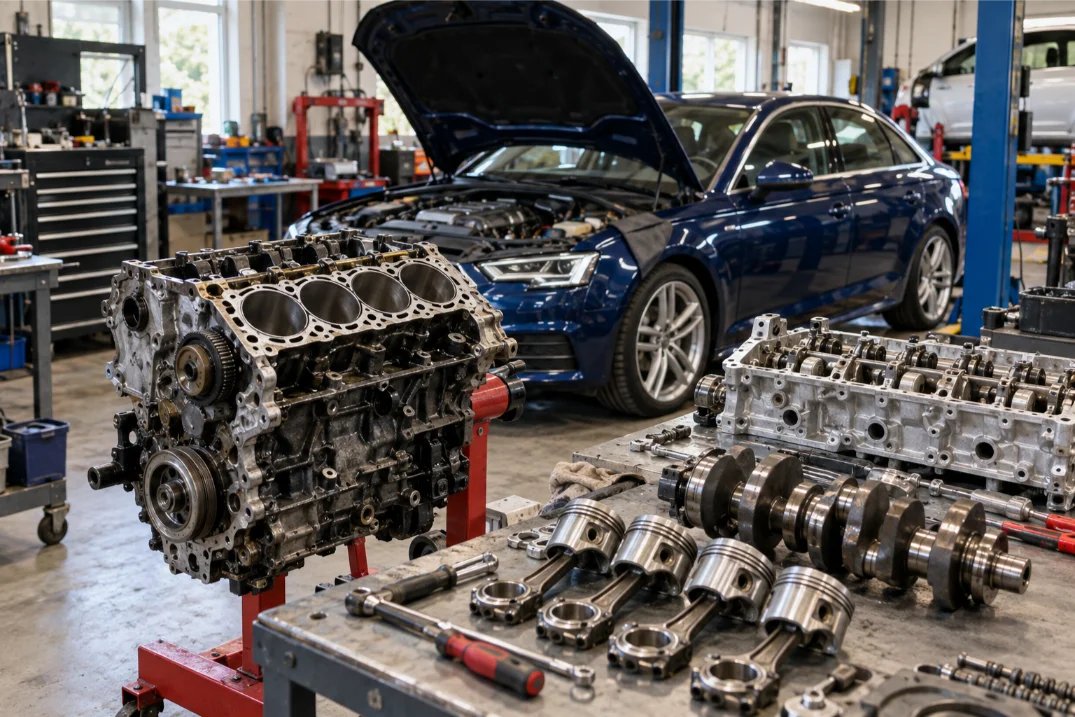 Audi A4 Petrol Engine Rebuild